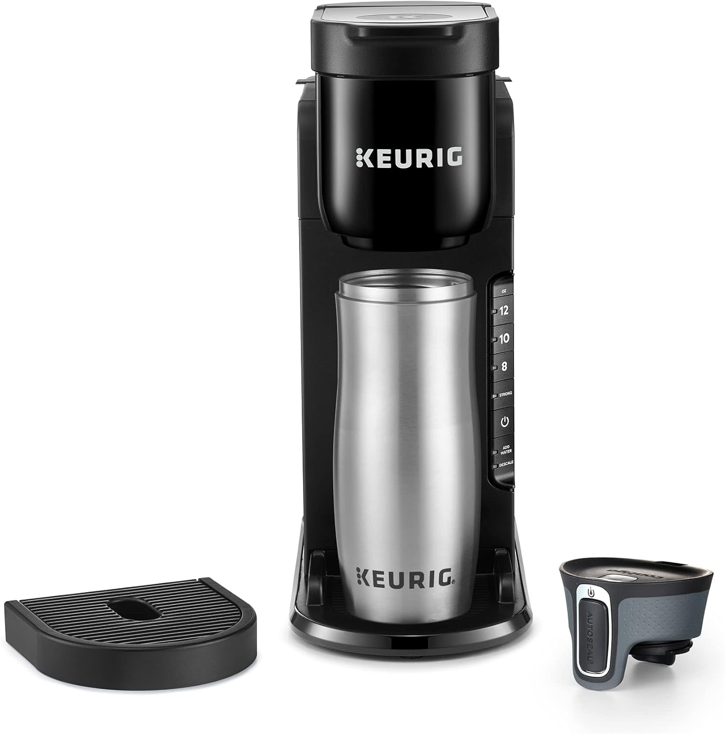 Keurig K-Express Single Serve K-Cup Pod Coffee Maker, 3 Brew Sizes, Strong Button Feature, 42oz Removable Reservoir, Black - Image 10